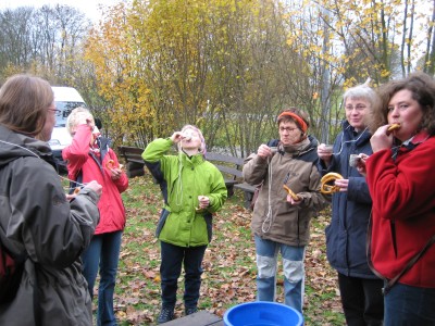 Start mit Fichtenfeuer