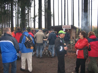 Start mit Fichtenfeuer